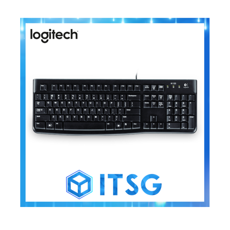 Logitech K120 Wired Keyboard (Local 3 Yr Warranty) Singapore