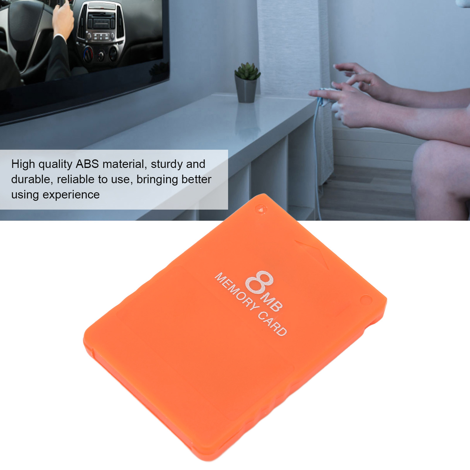 Thẻ nhớ ABS 8Mb thẻ nhớ tốc độ cao hỗ trợ tất cả các trò chơi plug and play cho PS2