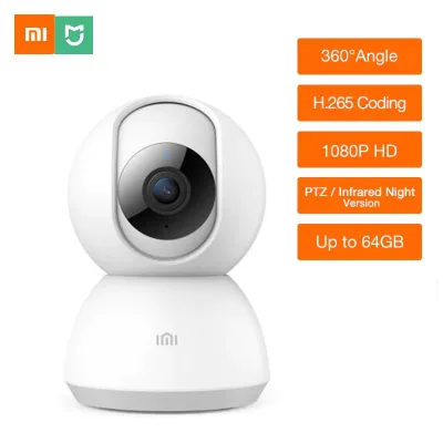 Original Xiaomi Mijia 1080P HD Smart IP Camera 360 Angle Video CCTV WiFi Pan-tilt Night Webcam Baby Security Mornitor Cam