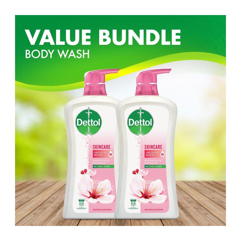 Buy Dettol Anti-Bacterial Shower Gel Skincare 950ML - Bundle Of 2 Singapore