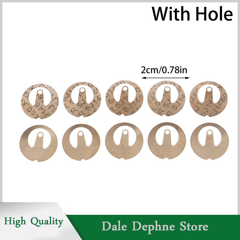 [Dale Dephne] 10 chiếc Tấm hơi Ấm đun nước Công tắc hơi Bộ điều nhiệt Tấm kim loại Tấm bảo vệ Chấu nối Chấu - 2