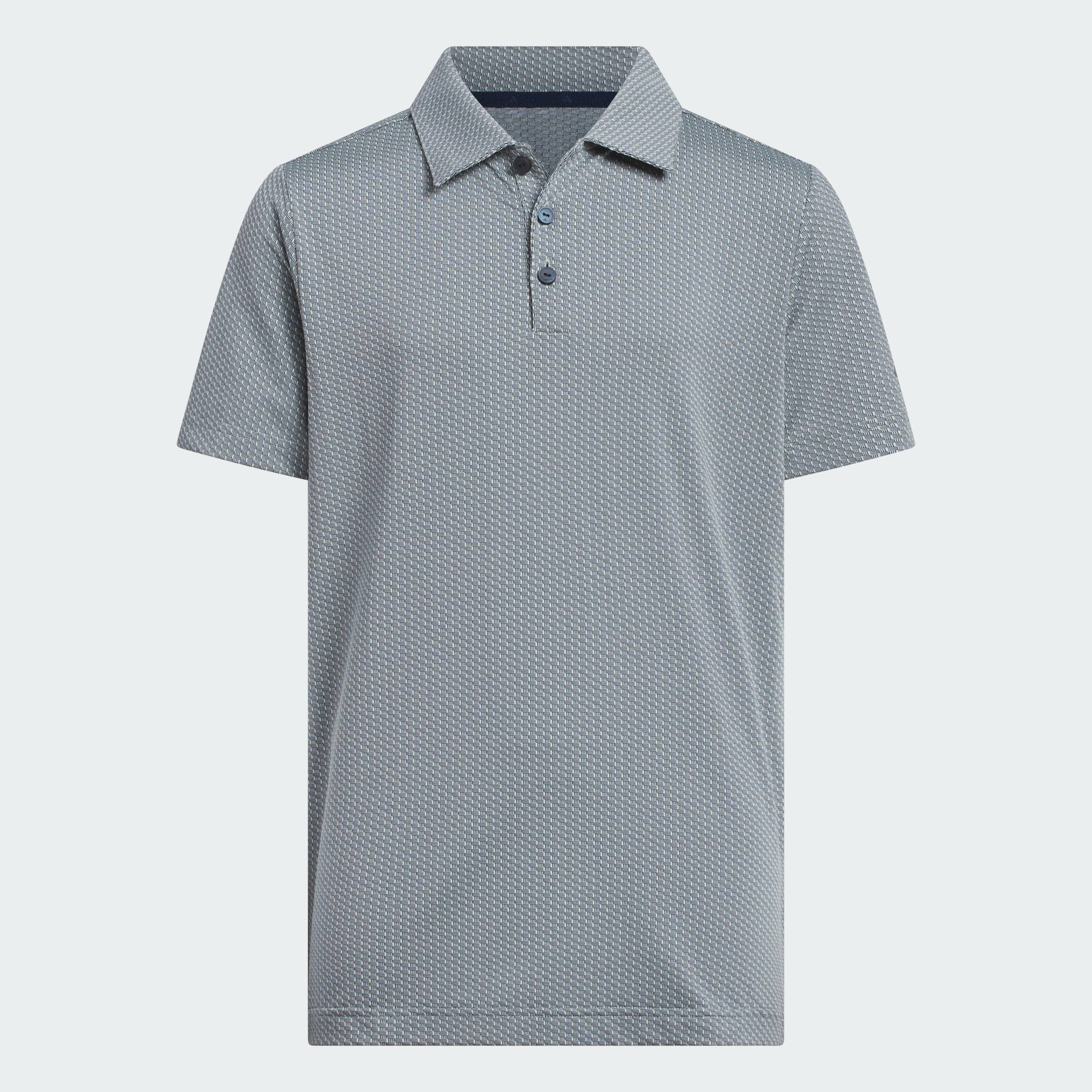 [CHỈ 15.7-VOUCHER 15%] adidas Đánh gôn ÁO POLO NGẮN TAY VÂN NỔI CHO BÉ TRAI Trẻ em màu xanh lá JY5800