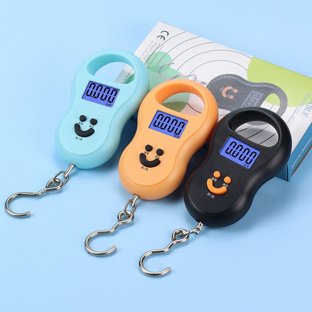 Electronic Weights Pocket Digital Scales 50kg Hanging Scale for Fishing  Luggage