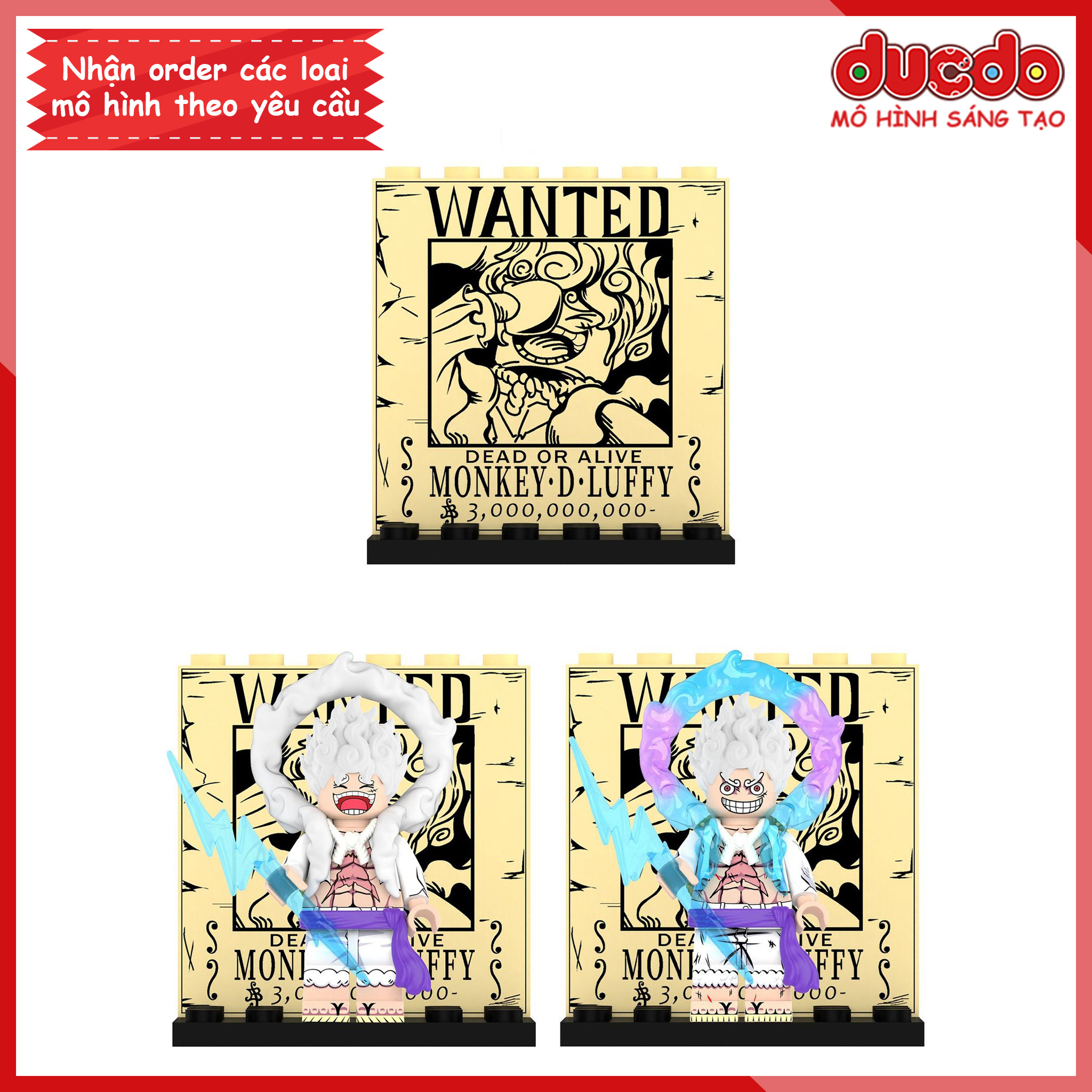 Minifigures Đảo hải tặc nhân vật Luffy -Đồ chơi Lắp ghép Mini One Piece Mô hình DY624 DY625