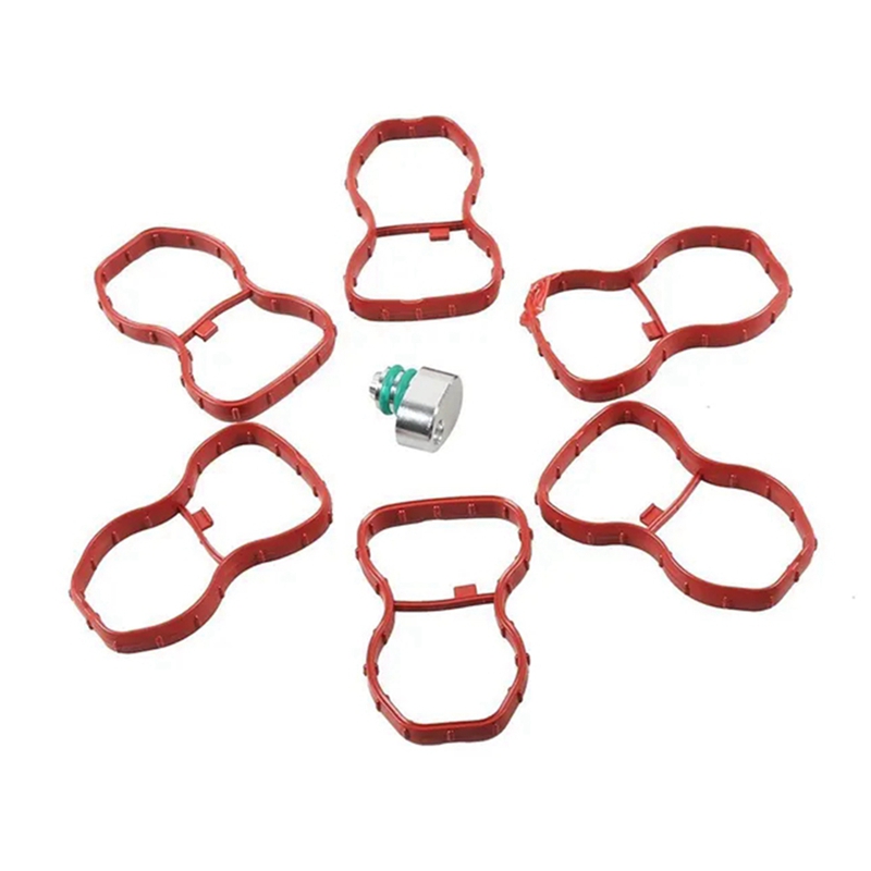 Intake Swirl Flap Delete Blank Plug with Manifold Gaskets for E70 F01 F07 F10 F25 N57 E90 E91 E92 En