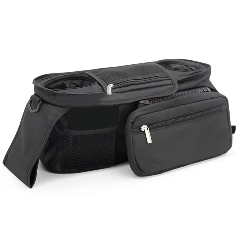 รถเข็นเด็ก รถหัดเดินพับเก็บได้พกพาสะดวก Povhhee Universal Baby Stroller Organizer with Insulated Cup Holder Detachable Phone Bag 【Latest model】