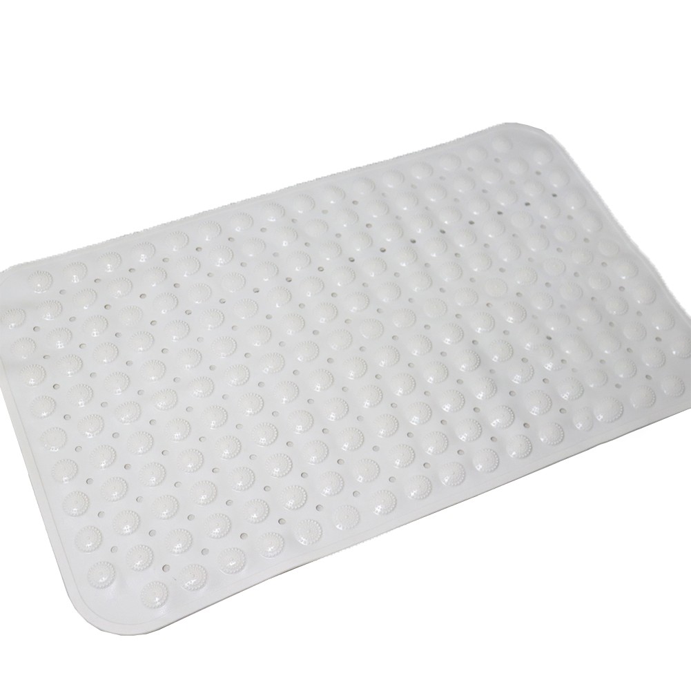 Hozzby núm hút cao su dựa chống trượt Thảm nhà tắm có sẵn trong nhiều màu lựa chọn 【cổ phiếu sẵn sàng】