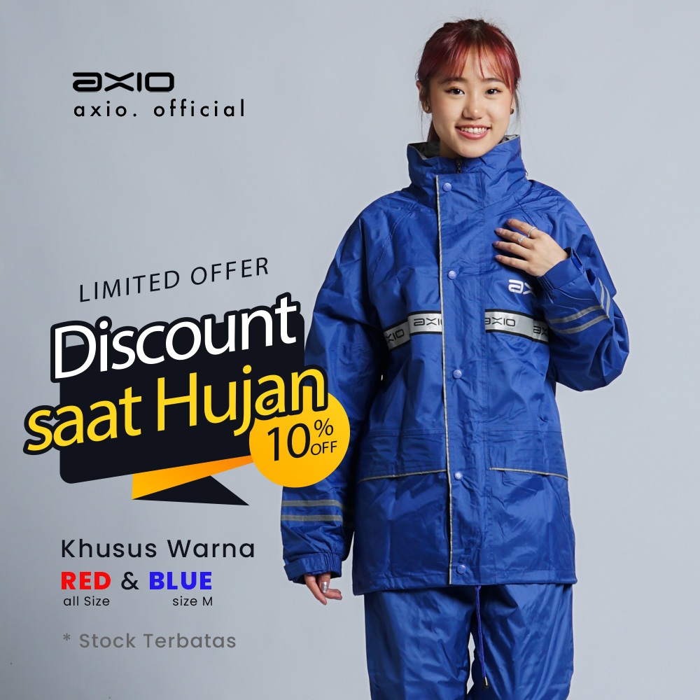 Axio Jas Hujan Raincoat Ax 882 XIN Series Pria Wanita Harga 335,000 rupiah*Gratis Ongkir