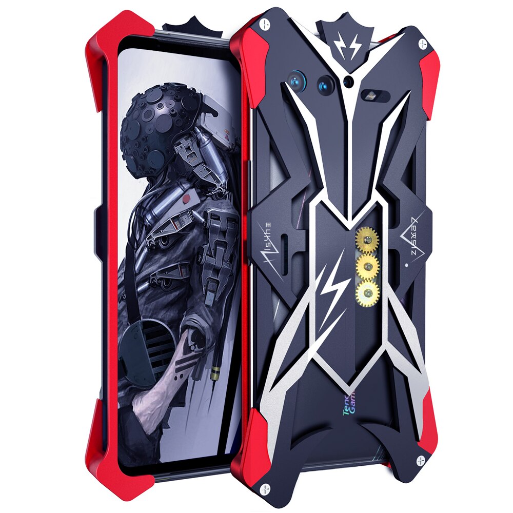 Nhôm Kim Loại Cơ thể fundas cho ASUS rog5 trường hợp điện thoại ROG 5 5S Pro Bìa 5pro phone5 6.78 chống sốc coque bảo vệ vỏ nhà ở