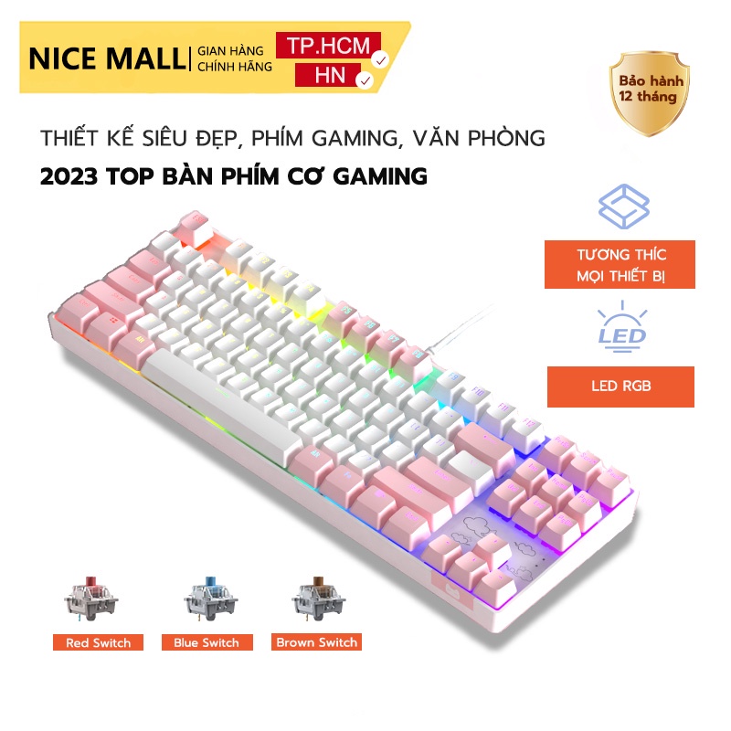 Bàn Phím Cơ BASIC KB17 RGB Luxury Cao Cấp