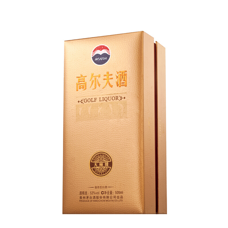 Kweichow Moutai Golf Liquor 53 Degrees 500Ml Maotai-Flavor Chinese
