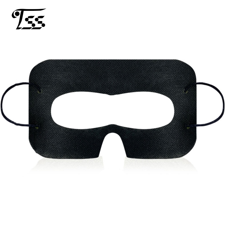 100 pcs vệ sinh dùng một lần VR Mặt nạ mắt mồ hôi bằng chứng mềm mại thoáng khí không vải dệt mặt nạ tương thích cho Oculus Quest 2