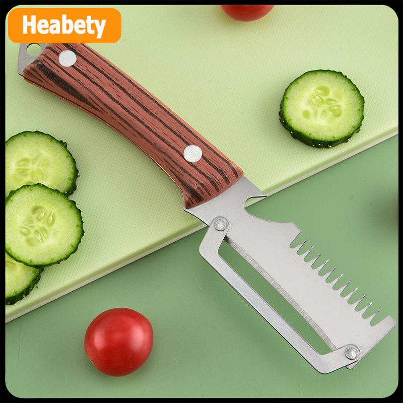 【2-3 ngày giao hàng】 3 trong 1 Rau Peeler răng cưa lột dao có thể mở hành lá Shredder cho nỗ lực cắt và chuẩn bị