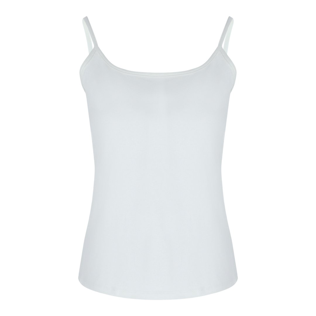 spaghetti top white