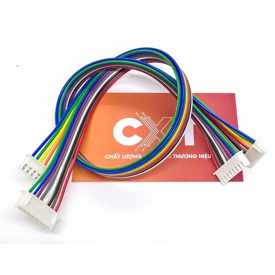 Dây bus XH2.54mm 8P 2 đầu cái dài 40cm- ngược hướng | Tùy chọn 2P-10P