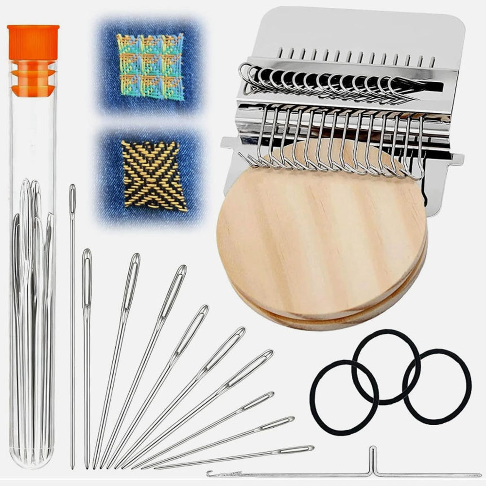 Knitpatch Knit Patch Kit Patchmaker 2.0 Multipack - User-Friendly Design Versatile Application Complete Starter Set for DIY Personalization & Garment Repairing/Upcycling