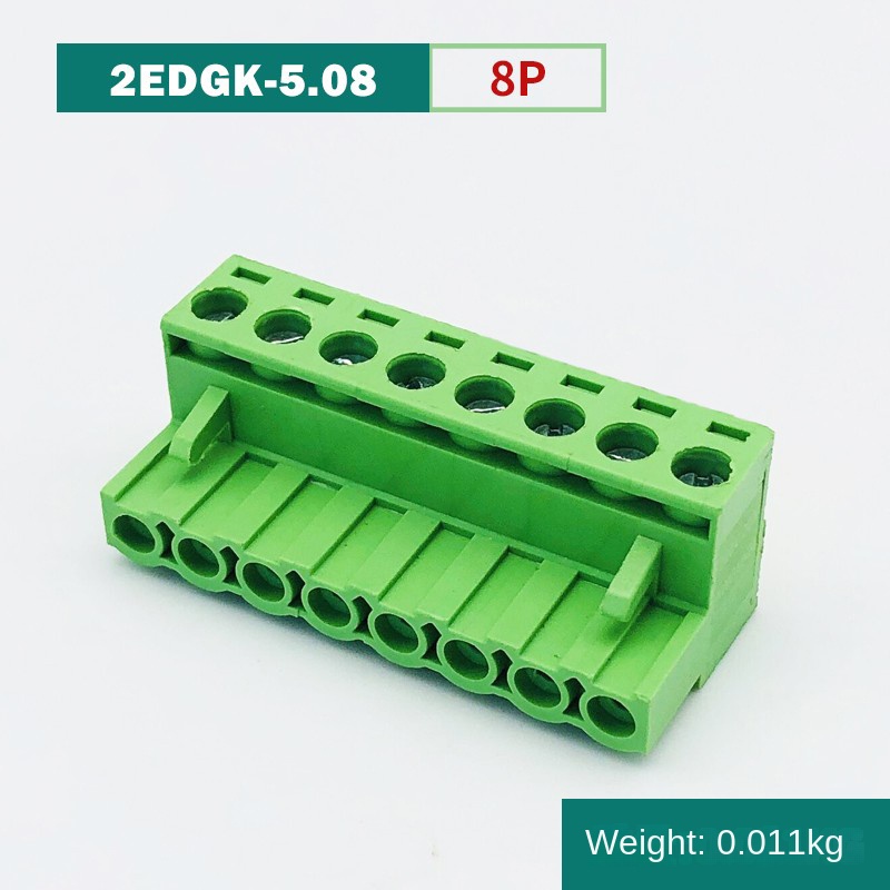 Khối Đầu Nối Tháo Lắp 2EDGK 5.08mm 8P | Tùy chọn Từ 2P-24P – Kết Nối PCB An Toàn, Bền Bỉ