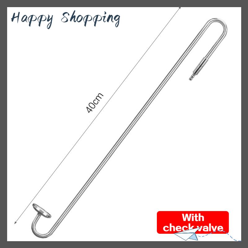 [THS Store] COD Zrdr Aquarium CO2 Máy phun sương CO2 khuếch tán gương 304 thép không gỉ áp lực giảm solenoid van Refiner cho thực vật thủy sinh tăng trưởng Fish Tank CO2 Refiner - 6