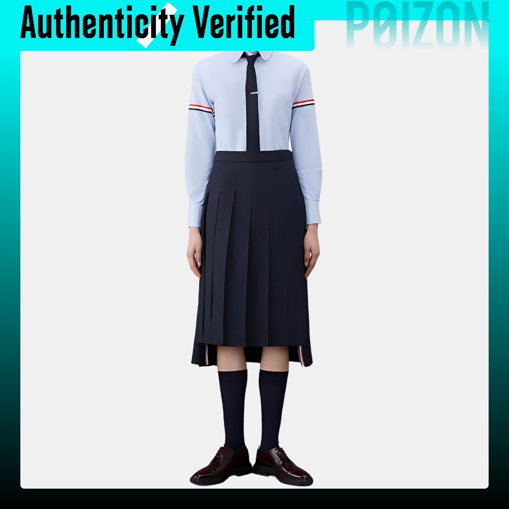 เสื้อเชิ้ต เสื้อเบลาส์สตรี Thom Browne · SS24 ผู้หญิง สีฟ้า FLL019E-F0313-480