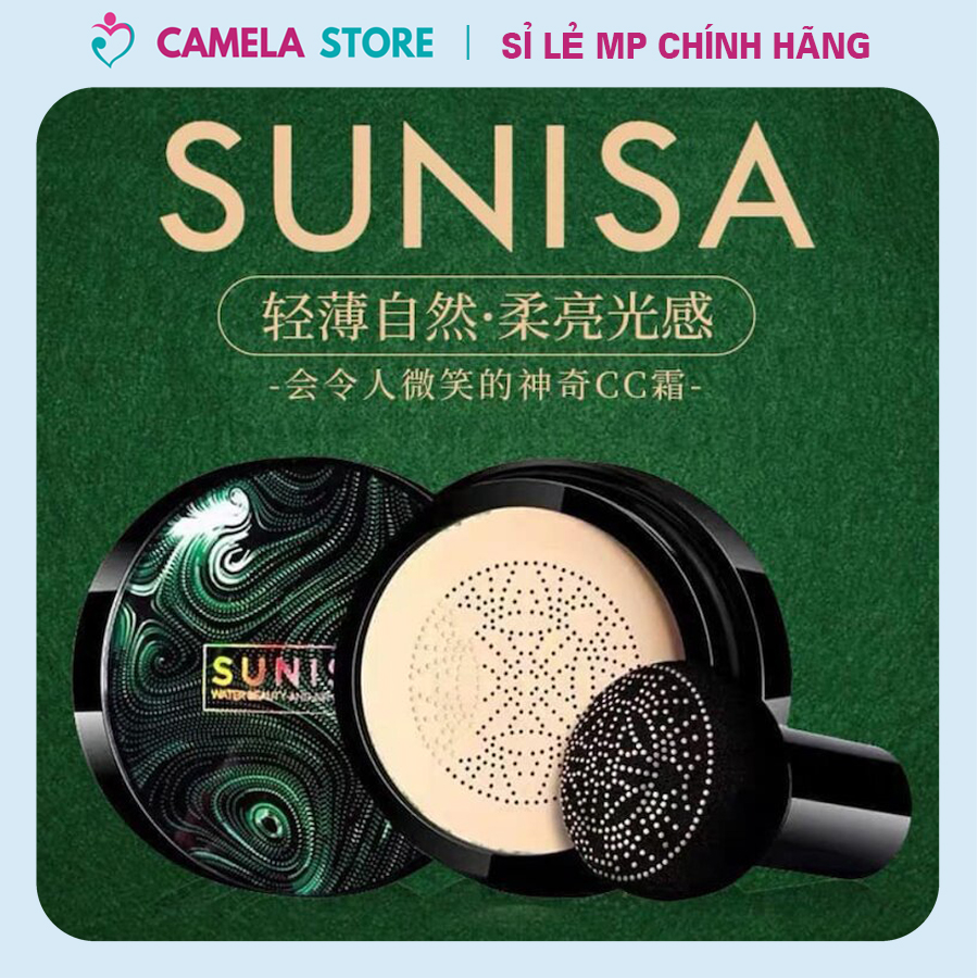 Phấn nước kem nền SUNISA che khuyết điểm chống nắng dưỡng ẩm da hiệu quả