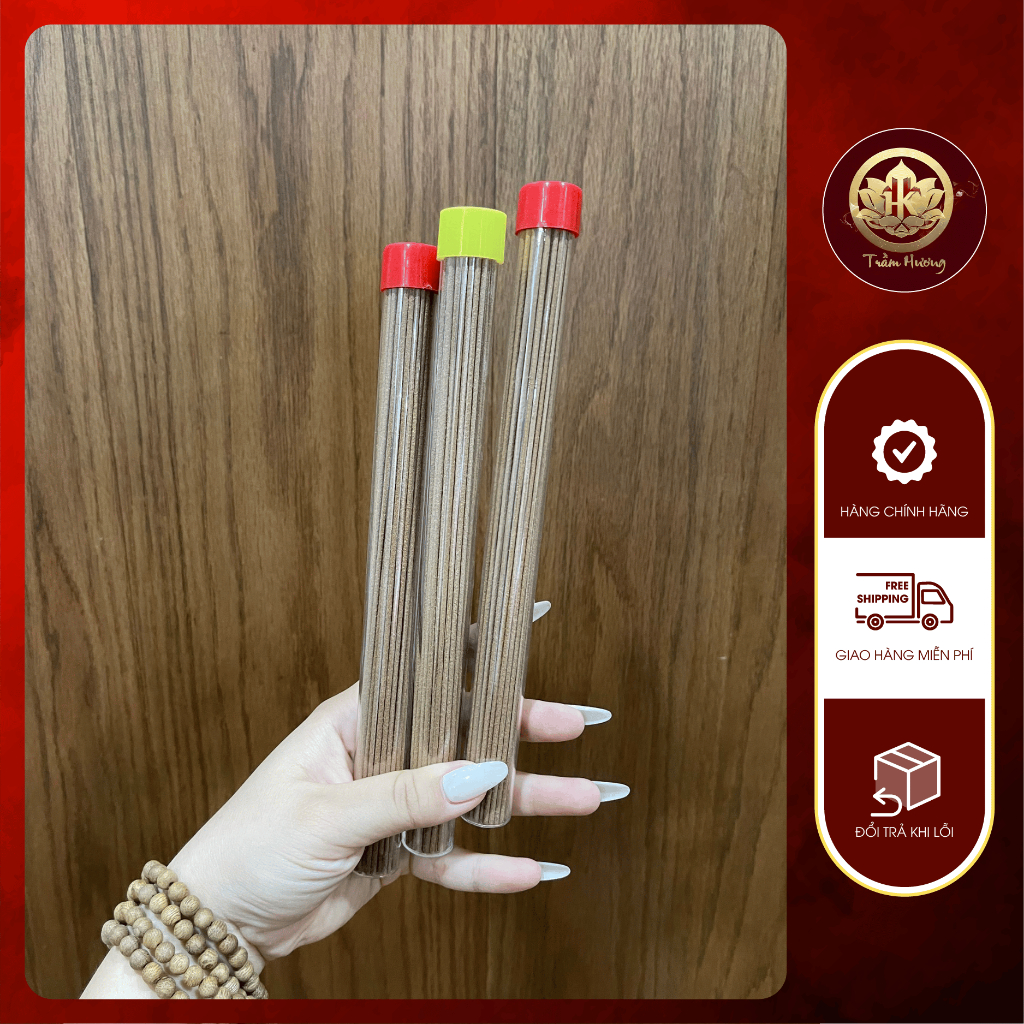 Nhang trầm hương không tăm - HK Trầm Hương - Cao Cấp Thơm Tự Nhiên Xông Sạch Phòng Đồ Thờ Cúng Phong Thủy