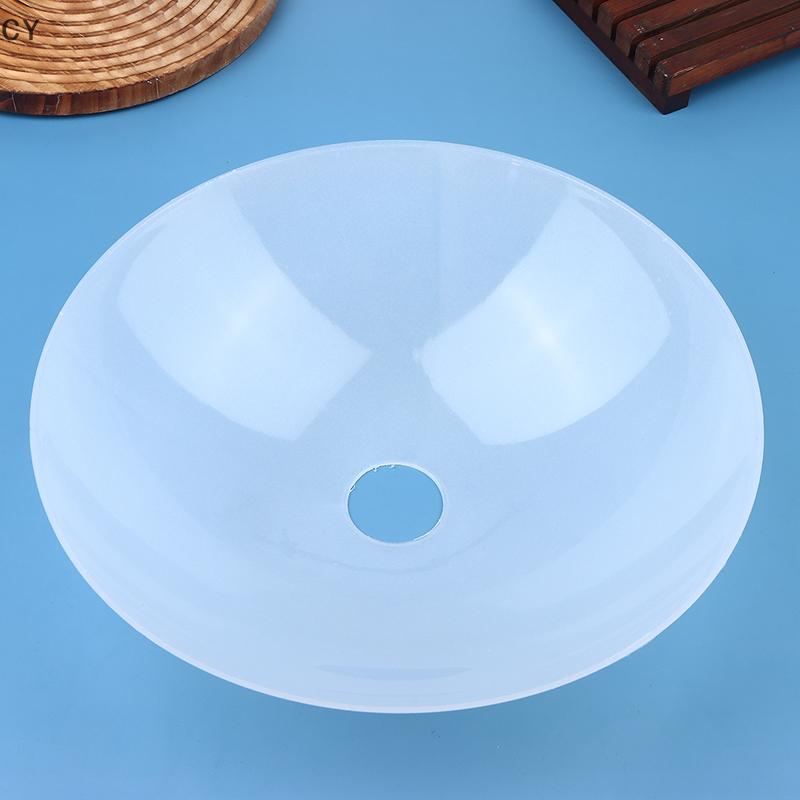 GY🌠🌠🌠 Semicircle Shape Plastic Lampshade Home Decor Light Shade For Wall Ceiling Fan Globe Replacement Light Bulb Cage Lighting