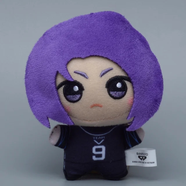 hot 10cm Mini BLUE LOCK Plush Stuffed Doll Seishiro Nagi Isagi Yoichi Chigiri Bachira Meguru Doll Pe