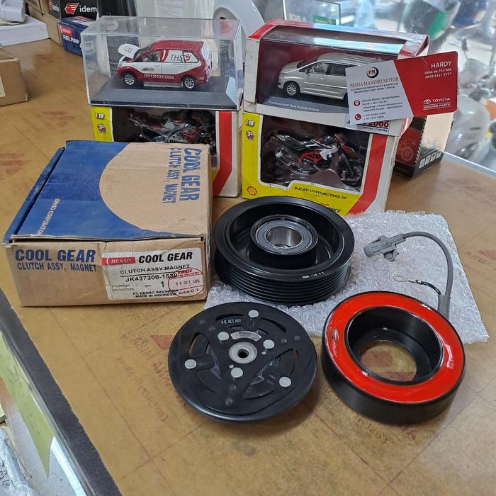 MAGNET CLUTCH INNOVA FORTUNER COOL GEAR DENSO DOUBLE BLOWER Harga 1,700,000 rupiah*Gratis Ongkir