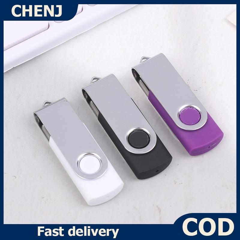 CHENJ แฟลชไดรฟ์ USB สีความจุ64เมตรไดรฟ์ปากกาหน่วยความจำเหมาะสำหรับคอมพิวเตอร์และแล็ปท็อป ราคา 56 บาท*ส่งฟรี