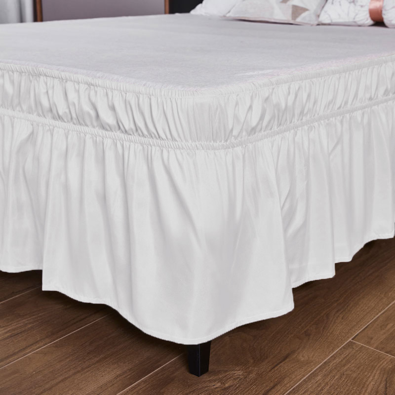 RUNNERS diềm bao quanh giường 1x, không bao gồm bìa Polyester 38cm chiều cao châu Âu và Mỹ Chất lượng xuất khẩu đa Kích thước dây chun, không dễ rơi ra
