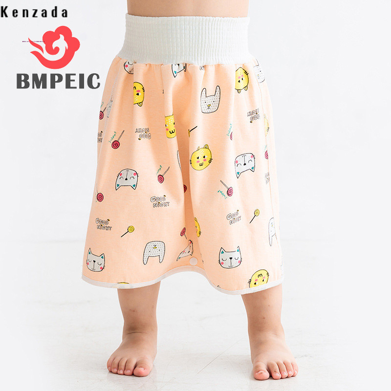 Bmpeic Tã Vải Cho Bé Váy Chống Thấm Nước Cho Trẻ Sơ Sinh Chống Rò Rỉ Nước Tiểu Tập Quần Vải Tã Trẻ Em Ngủ Ngủ Ngủ Bô Tập Luyện Hàng Mới Miễn Phí Vận Chuyển Khuyến Mãi Bảo Hành Chính Hãng Kích Thước Thoải Mái Màu Sắc Đa Dạng Tính Năng Ưu Việt - 4