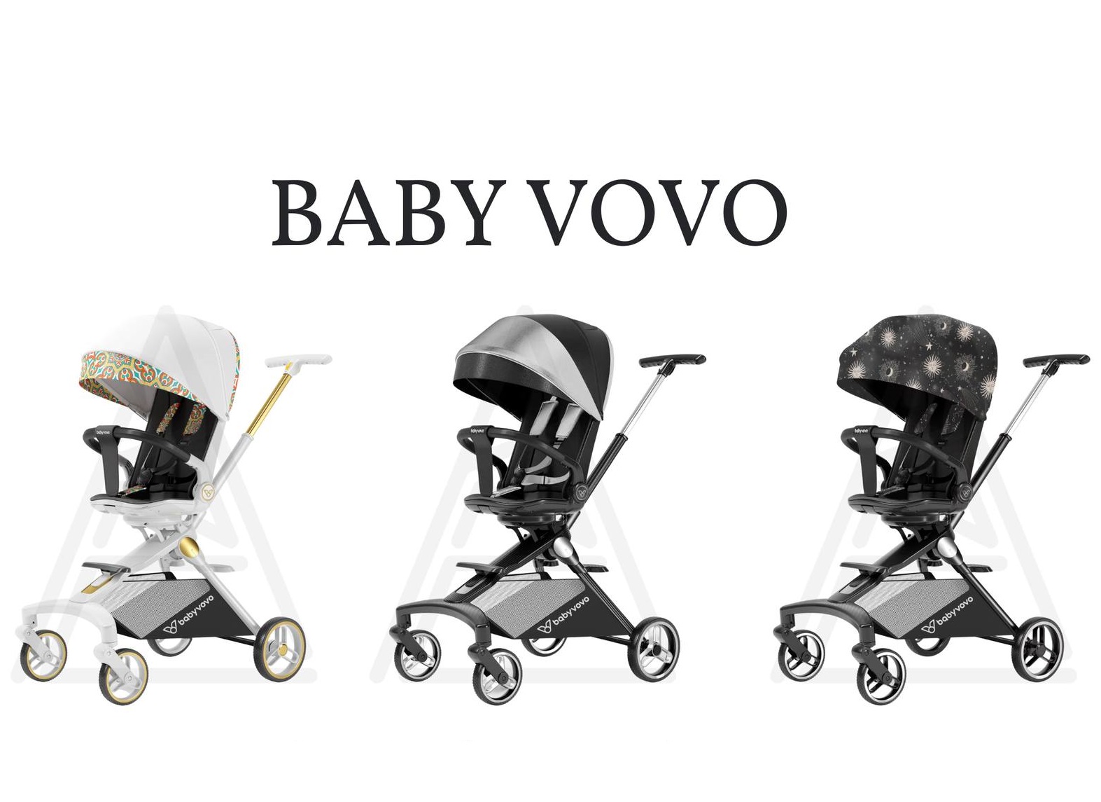 [Chính hãng] Xe đẩy gấp gọn BABY VOVO V9