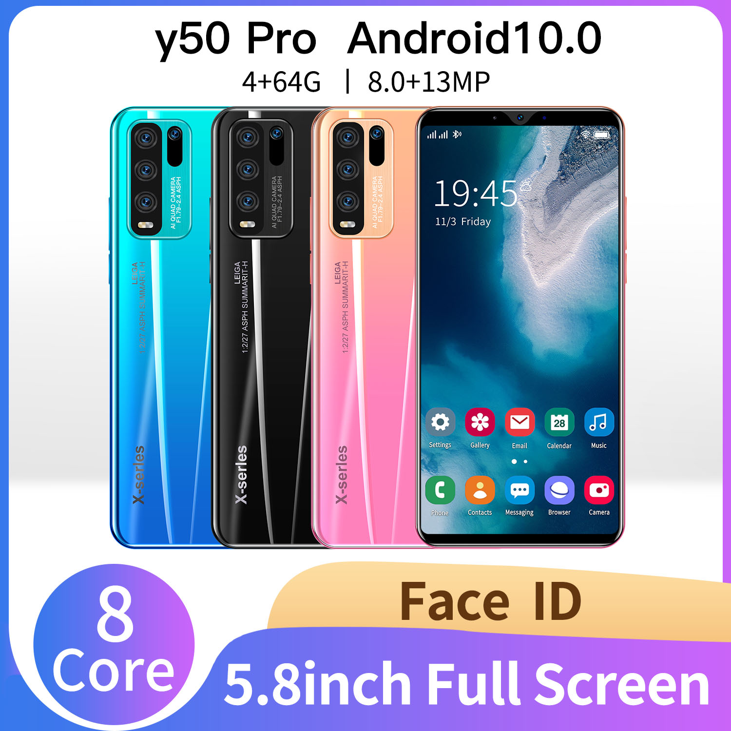 Màn hình FHD Android điện thoại màn hình to giá rẻ mướt game handphone Màn hình FHD điên thoại Sạc nhanh đt giá học sinh Bảo hành miễn phí gaming phone Mạng 5G bán với giá thấp Pin Lớn 4800mAh