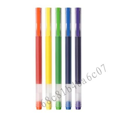 Bộ bút mực gel đầy màu sắc - 5 gói bút viết mịn cho văn phòng trường