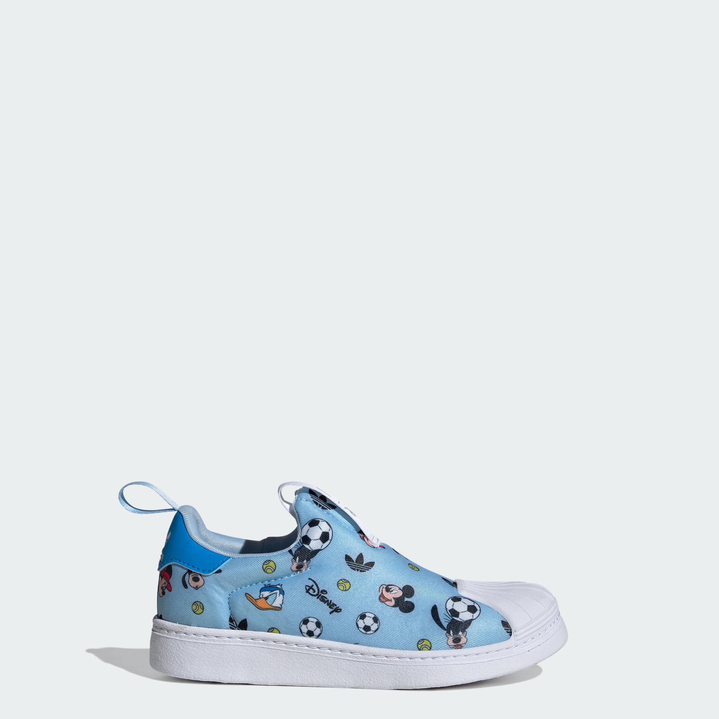 adidas Phong cách sống Giày adidas Originals x Disney Mickey Superstar 360 Trẻ Em Trẻ em Màu xanh da