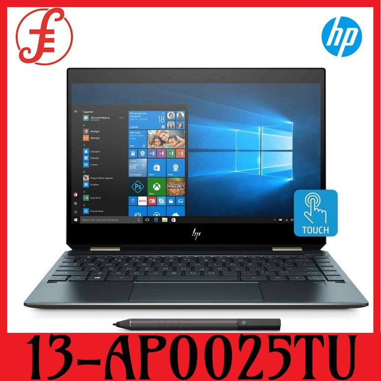 HP 13-AP0025TU X360 13-AP0025TU (5KG02PA) 13.3IN INTEL CORE I7-8565U 16GB 512GB WIN 10 (13-AP0025TU)