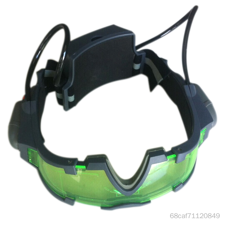Night Vision Goggles LED LED เลนส์สีเขียวสำหรับของขวัญเกมกลางแจ้ง QR-TH ราคา  179 บาท*ส่งฟรี