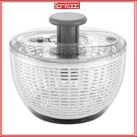 Vegetable Dryer High-speed Salad Spinner Salad Spinner 3.6/6l Large Capacity Vegetable Washer with Foldable Lid Transparent Salad Dryer Bowl Non-slip Base One-hand Operation – Easy Fresh for Asia