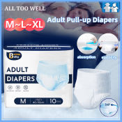 Leakproof Disposable Adult Diapers - M/L/XL Size Options