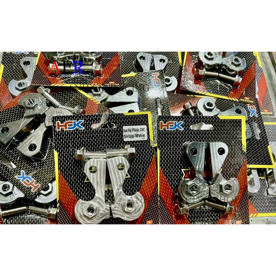 Pat hạ phuộc sau racing nhôm cnc gắn wave, future, sirius