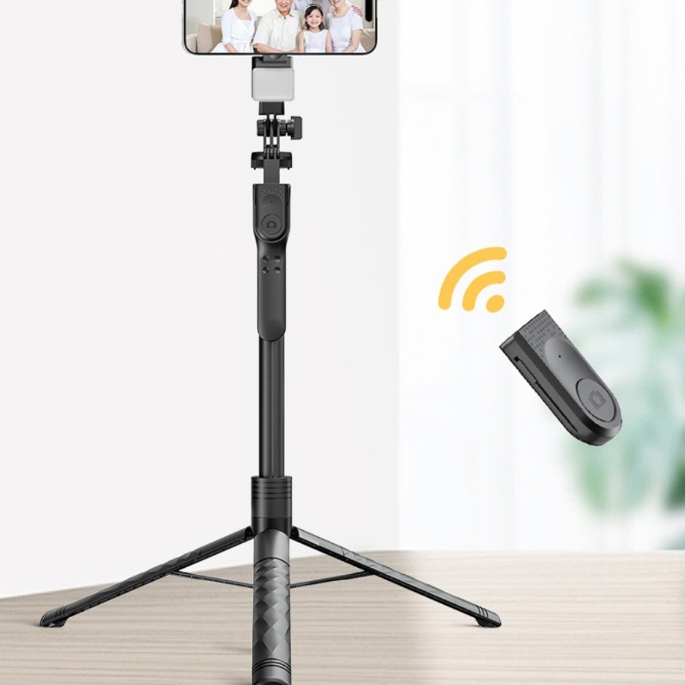 EMERRY 1,75m Gậy selfie thu gọn Có thể điều chỉnh Thiết bị cầm tay di động Gậy selfie Bluetooth Đa chức năng Nhẹ Gậy tự sướng chân máy Phụ kiện điện thoại