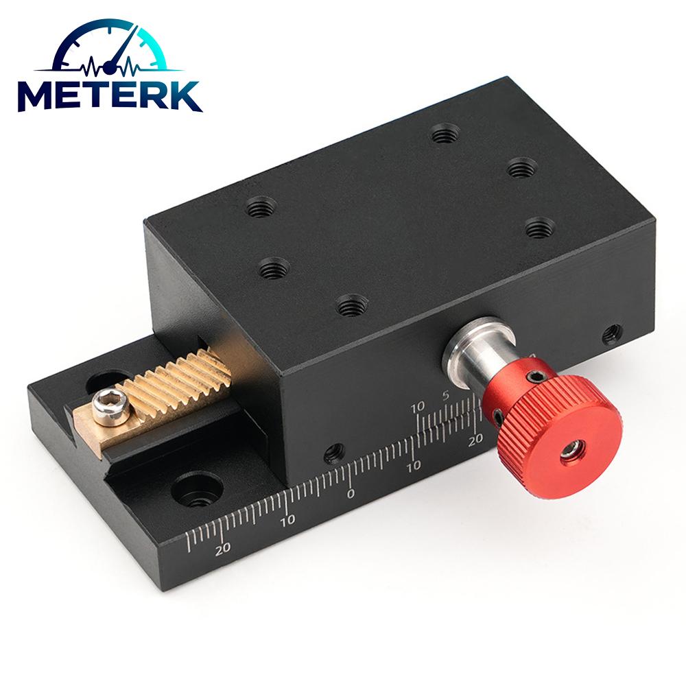 Meterk Gear Rack Drive Du lịch Trượt Xây dựng bằng hợp kim nhôm Hướng dẫn rãnh khớp nối Hướng dẫn sử dụng nền tảng Trượt Khối trượt điều chỉnh mượt mà và chính xác cho các ứng dụng đa năng Giá 596,000 Đồng*Miễn phí vận chuyển