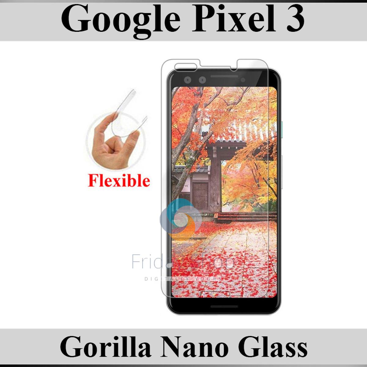 Google Pixel 3 Flexible Glass Screen Protector - Clear Front Glass price in Pakistan