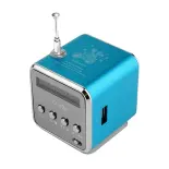 XPE Mini Pocket Radio Portable Mini Radio Portable Mini Speaker with Bluetooth Wireless Music Player and Fm Radio Rechargeable Stereo Sound Digital Display Speaker
