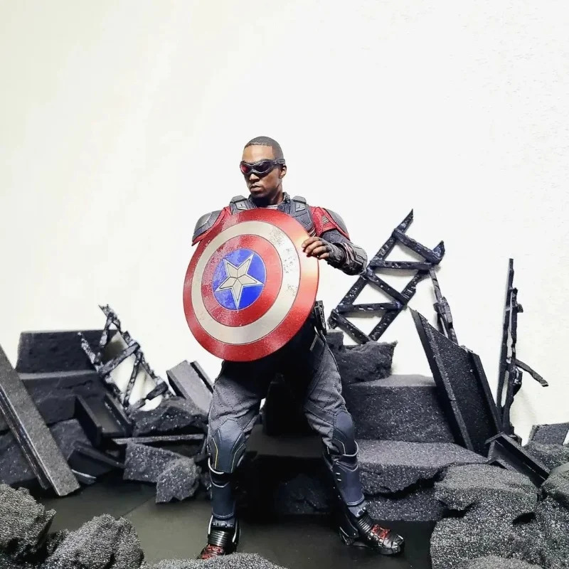 Spot Marvel 15Cm Shf Falcon Mobile Unlimited War Avengers League 34 Hero Handmade Toy Model Desktop Decoration Gift In Stock Presyo 2,450 Piso*Libreng Shipping