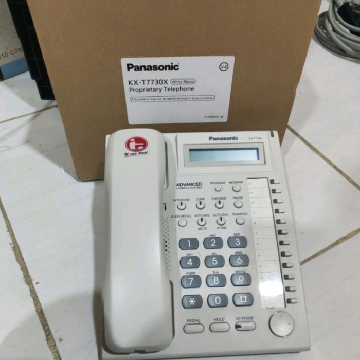 TELEPON KX T7730 PANASONIC Harga 1,000,000 rupiah*Gratis Ongkir