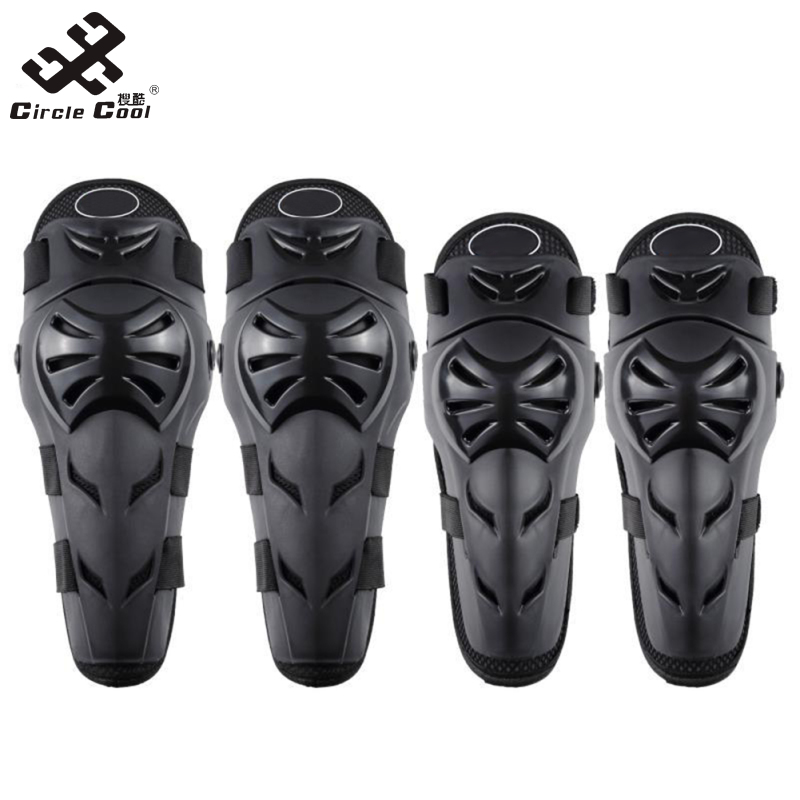 Circle Cool 4 Pieces Motorcycle Knee Pads Elbow Guards Body Protection