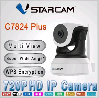 [OFFICIAL] Vstarcam 720P HD C7824WIP-Plus Wireless Camera/ IP Camera/IP Security Camera/Home CCTV Support 2.4G wifi only