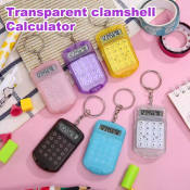 Mini Keychain Calculator - Portable Office and School Supplies