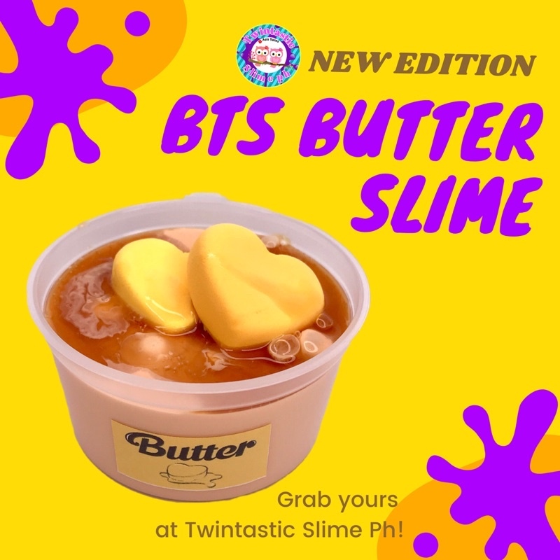 slime slime for kids girls slime toys 100ml BTS Butter Slime Pancake Slime
